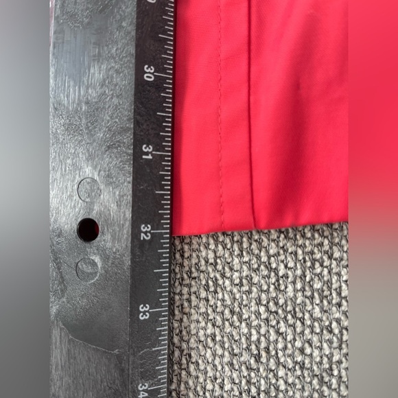 Anne Klein Red Trench Coat Lightweight Design - Picture 7 of 16